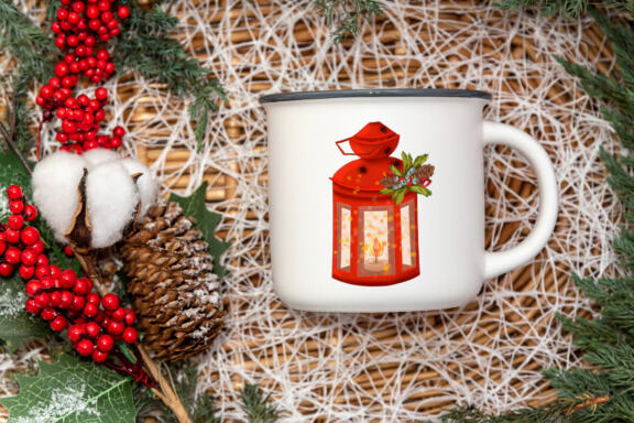 Christmas overlays - Hand with a gift clipart