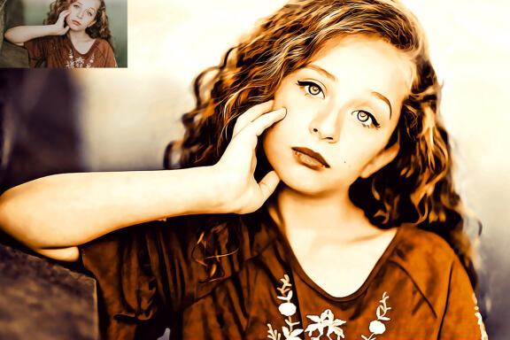 Awesome Oil Portrait Photoshop Action