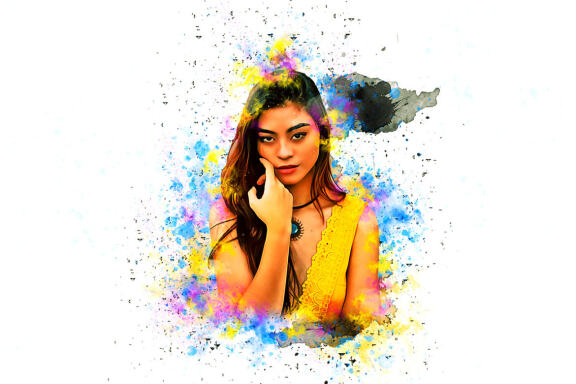Colorful Art Photoshop Action