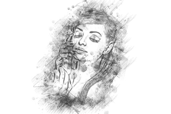 Incredible Sketch Photoshop Art Action