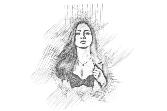 Incredible Sketch Photoshop Art Action