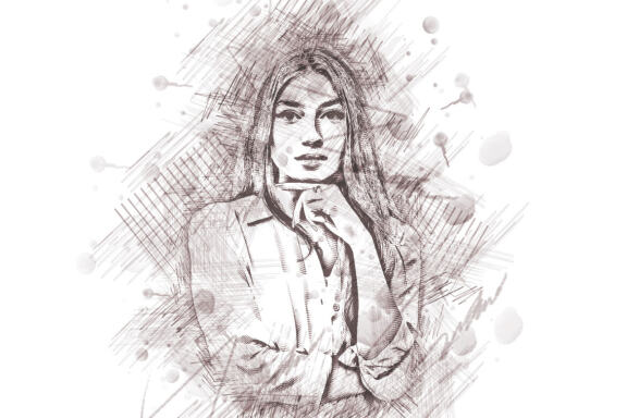 Incredible Sketch Photoshop Art Action