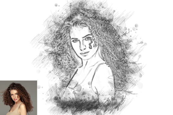 Incredible Sketch Photoshop Art Action