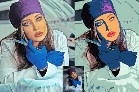 Photoshop Oil Painting Effect