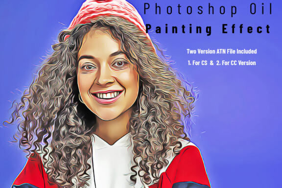Photoshop Oil Painting Effect