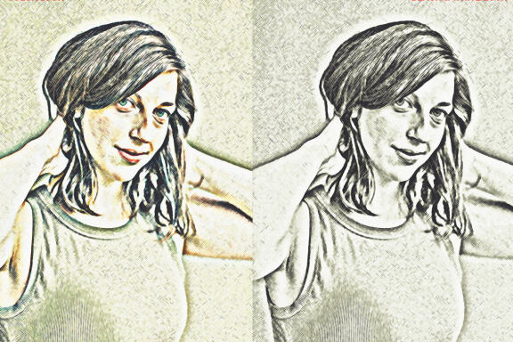 Unic Oil Sketch Photoshop Action