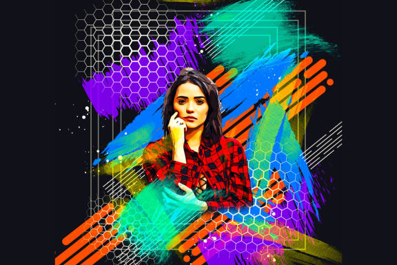 Vector Mixed Art Photoshop Action