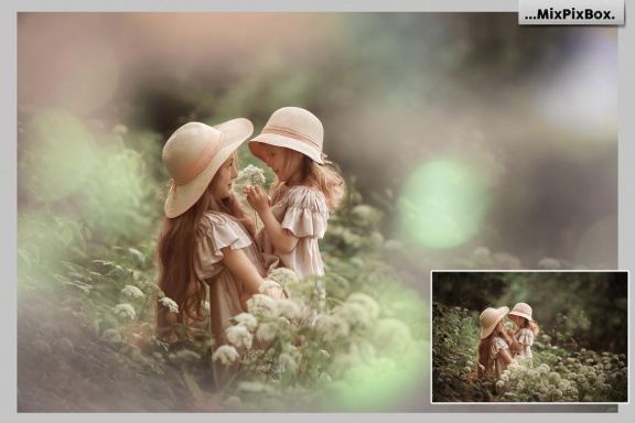 Summer Backdrops Overlays