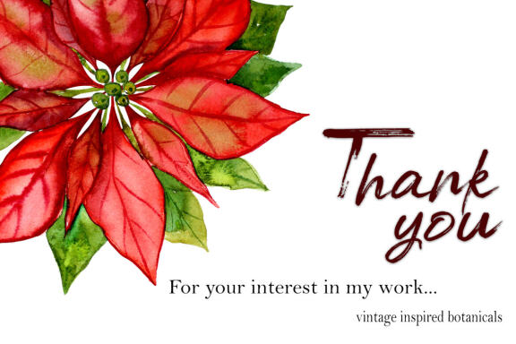 Watercolor Winter Forest Clipart