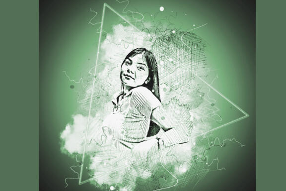 Artistic Sketch Portrait Action
