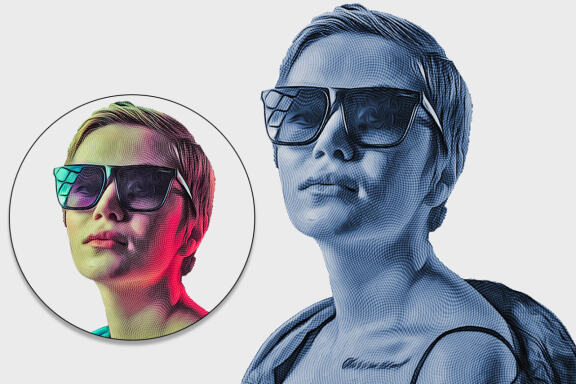 Engrave Photoshop Action