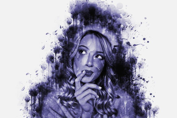 Ink Dripping Paint Photoshop Action