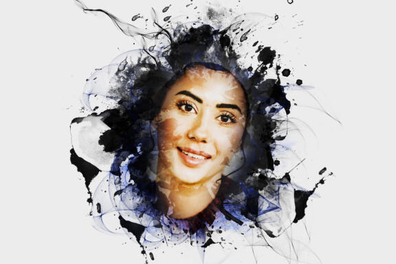 Ink Paint Effect Photoshop Action