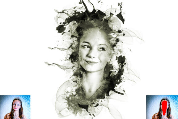 Ink Paint Effect Photoshop Action
