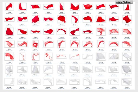 Flying Fabric Overlays