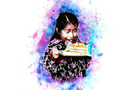 Painting Watercolor Photoshop Action