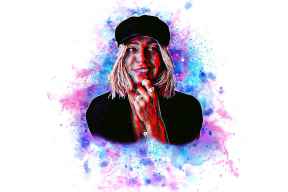 Painting Watercolor Photoshop Action