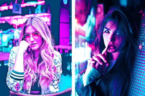 Pro Cyberpunk Photoshop Action