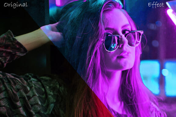 Pro Cyberpunk Photoshop Action