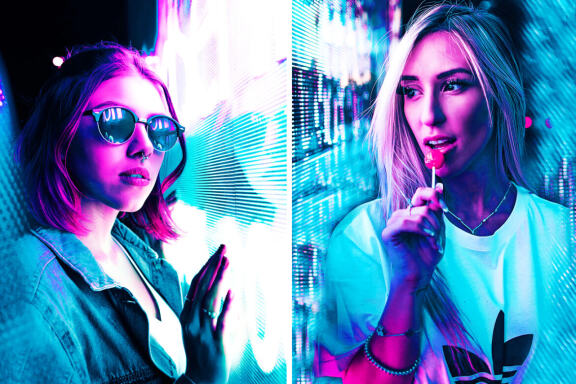 Pro Cyberpunk Photoshop Action