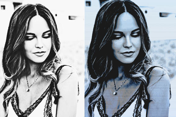 Pro Halftone Effect Photoshop Action