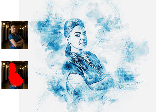 Quick Sketch Photoshop Action
