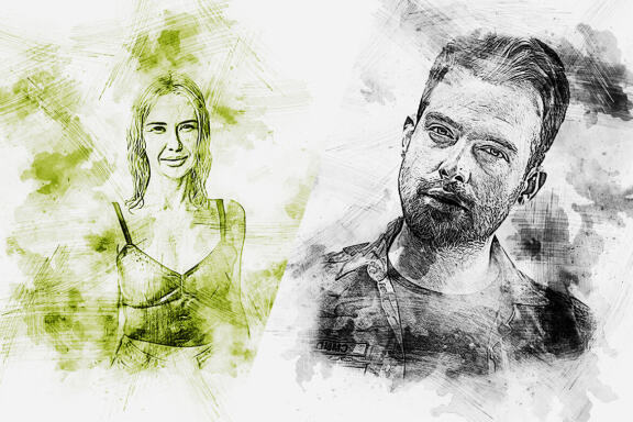 Quick Sketch Photoshop Action