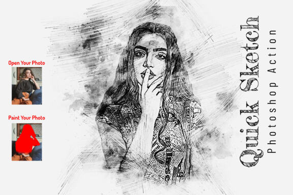 How to Create an Ink Sketch Photoshop Action | Envato Tuts+
