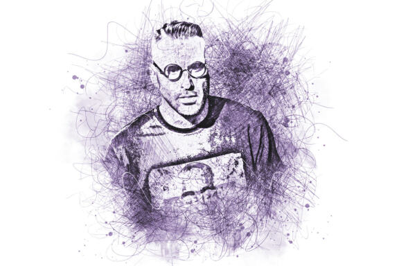 Sketch Portrait Photoshop Action V-2