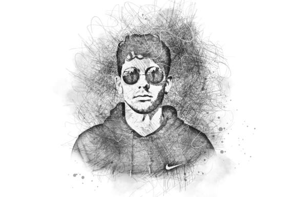Sketch Portrait Photoshop Action V-2