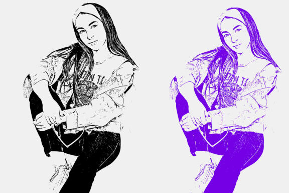 Vectorize Photoshop Action
