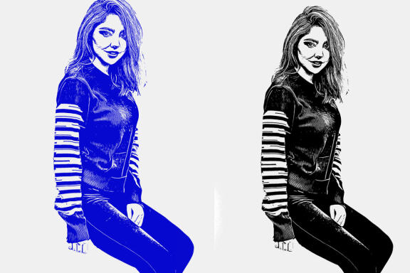 Vectorize Photoshop Action