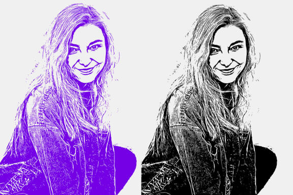 Vectorize Photoshop Action