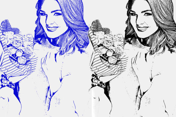 Vectorize Photoshop Action