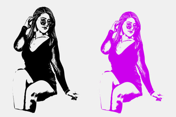 Vectorize Photoshop Action