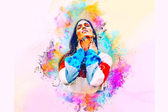 Watercolor Hand Paint Photoshop Action