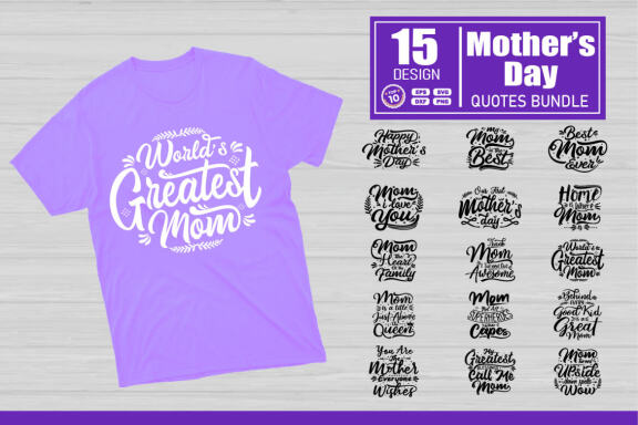 Mother's day SVG bundle - Mother's day quotes bundle