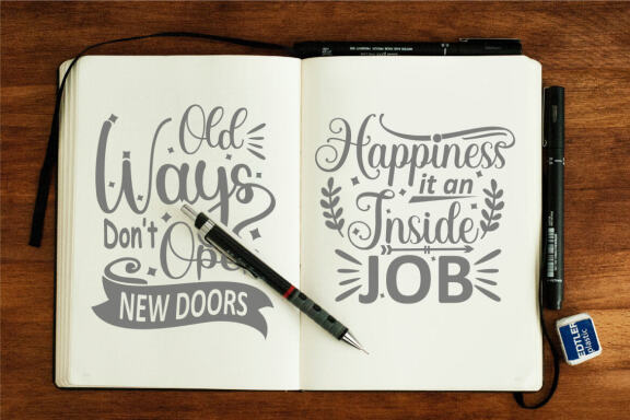 Short motivational SVG bundle - Motivational quotes SVG
