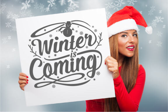 Winter quotes bundle SVG, EPS, DXF, PNG - Winter svg bundle