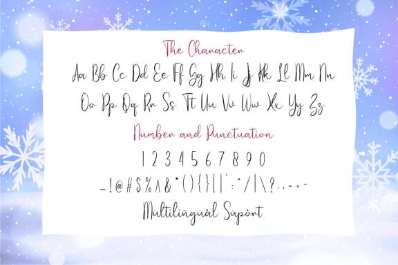 Warm Christmas - FREE Font