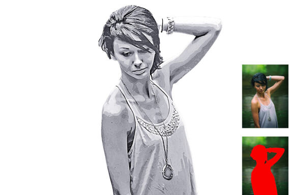 Body Sketch Photoshop Action