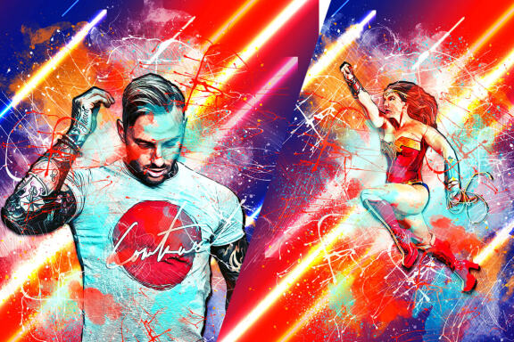Energy Photoshop Action