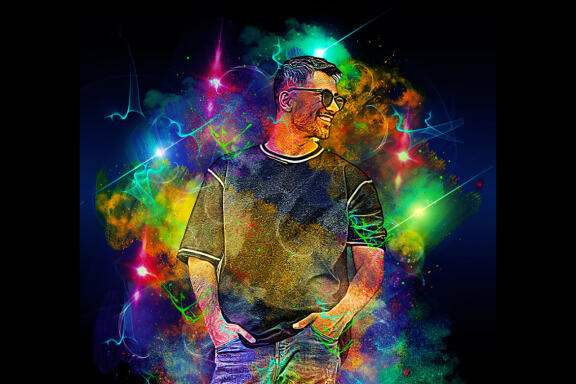 Glow Watercolor Photoshop Action