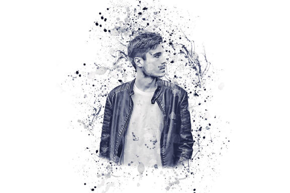 Ink Splatter Effect PS Action
