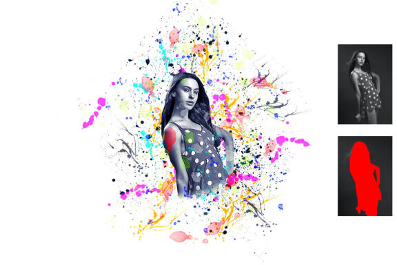 Ink Splatter Effect PS Action