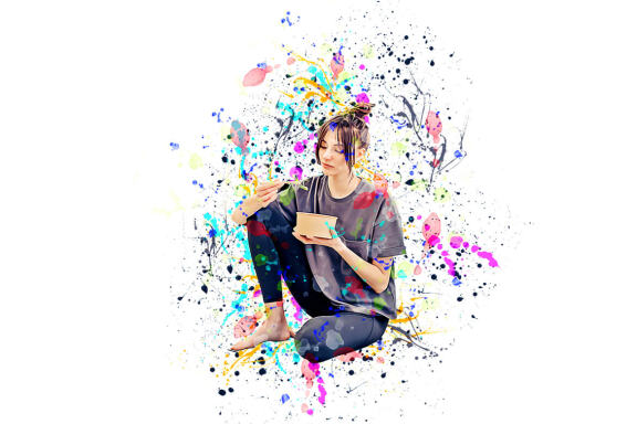 Ink Splatter Effect PS Action