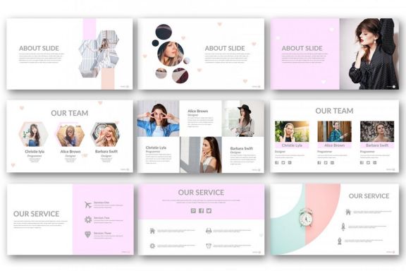 Modela Google Slide Template