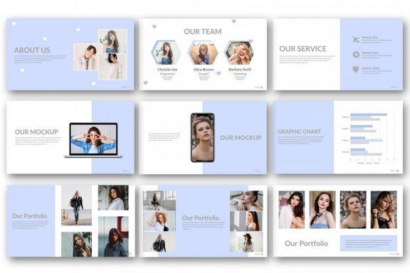Modela Google Slide Template