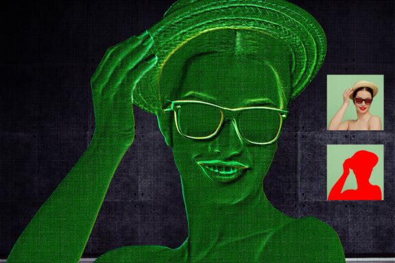 Laser Scan Photoshop Action