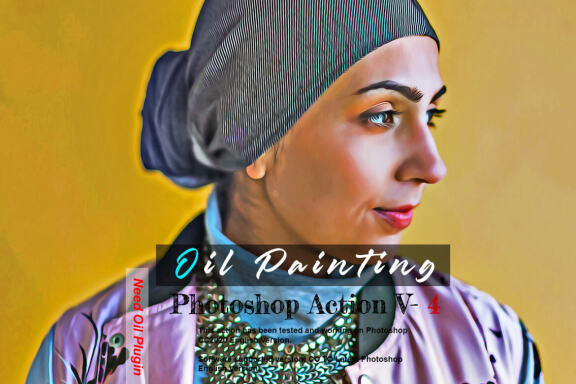 Oil Painting Photoshop Action V - 4